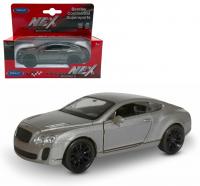 Welly Машинка Bentley Continental Supersports металл 43623W-Gr серый