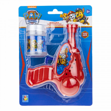 1Toy Мыльные пузыри Щенячий патруль с пистолетом механический
